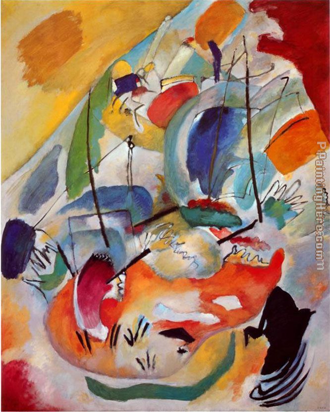 Wassily Kandinsky Improvisation No. 31, Sea Battle